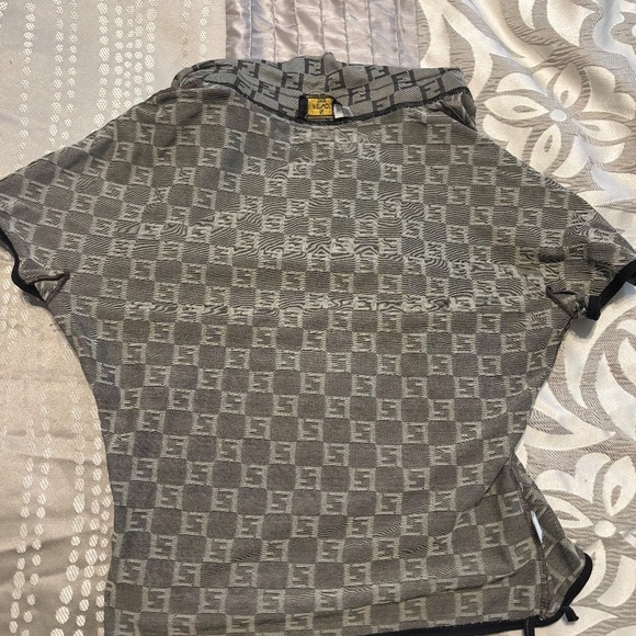 90s Fendi Zucca Polo - Picture 6 of 7